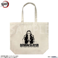 [Pre-order] Nezuko Kamado - Demon Slayer Large Tote Bag Infinity Castle Arc Ver. /NATURAL