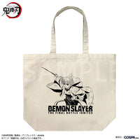 [Pre-order] Zenitsu Agatsuma - Demon Slayer Large Tote Bag Infinity Castle Arc Ver. /NATURAL