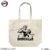 [Pre-order] Shinobu Kocho - Demon Slayer Large Tote Bag Infinity Castle Arc Ver. /NATURAL