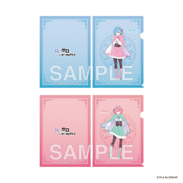 [Pre-order] Rem & Ram - Re:ZERO Starting Life in Another World 4th season Clear File Set
