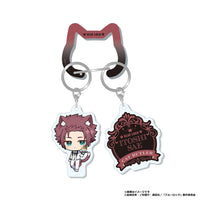 [Pre-order] Sae Itoshi - Blue Lock Cat Butler Carabiner Charm w/Mini Chara Keychain