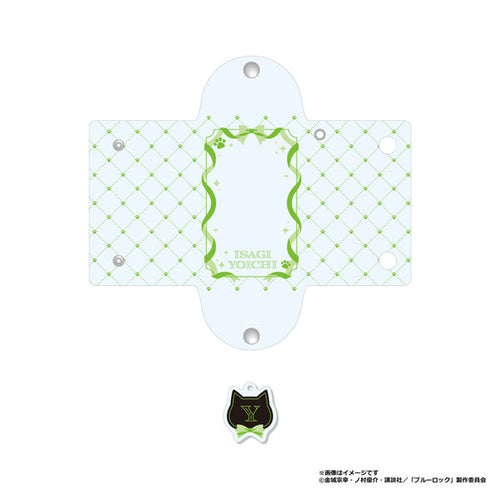 [Pre-order] Yoichi Isagi - Blue Lock Cat Butler Clear Multipurpose Case w/Name