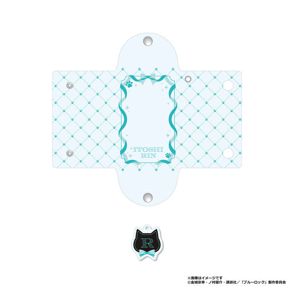 [Pre-order] Rin Itoshi - Blue Lock Cat Butler Clear Multipurpose Case w/Name