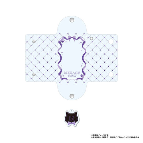 [Pre-order] Reo Mikage - Blue Lock Cat Butler Clear Multipurpose Case w/Name