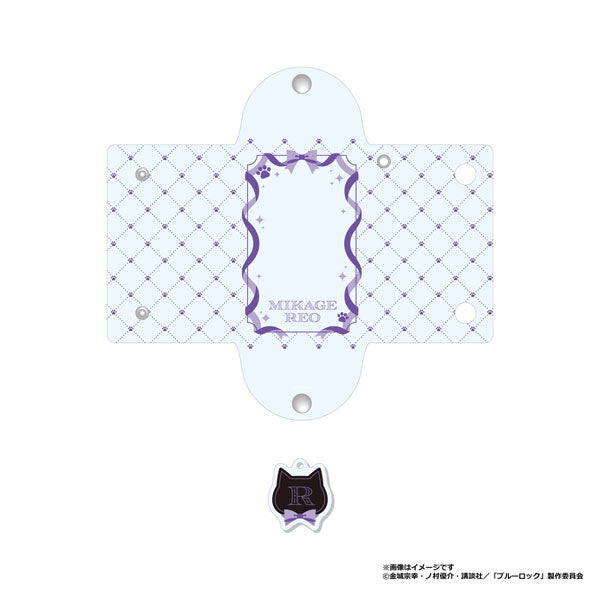 [Pre-order] Reo Mikage - Blue Lock Cat Butler Clear Multipurpose Case w/Name
