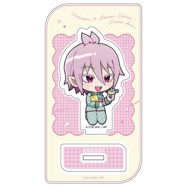 [Pre-order] Asmodeus Alice / Pajama Party - Welcome to Demon School! Iruma-kun Mini Chara Acrylic Stand