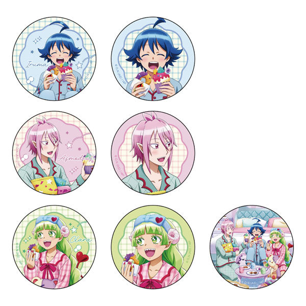 [Pre-order] Welcome to Demon School! Iruma-kun - New Illustration Trading Tin Badge (Pajama Party)