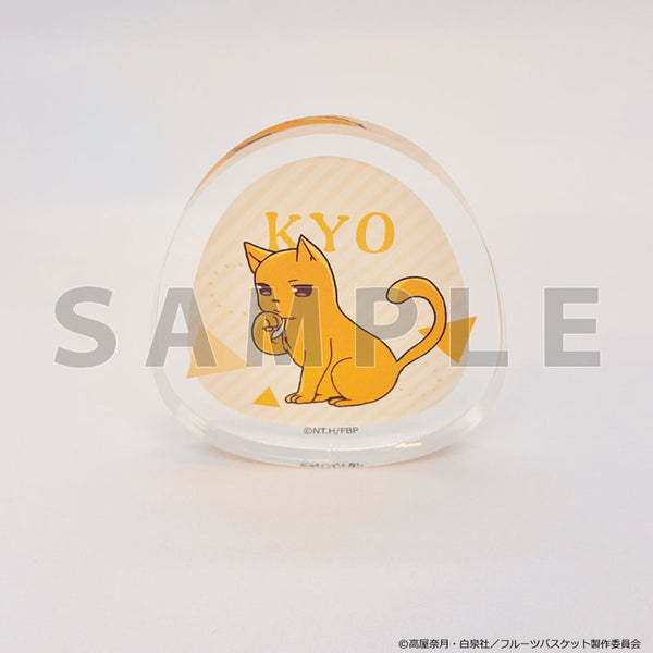 [Pre-order] Kyo Soma / Cat ver. - Fruits Basket Diecut Acrylic Block