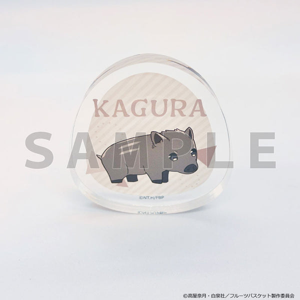 [Pre-order] Kagura Soma / Boar ver. - Fruits Basket Diecut Acrylic Block