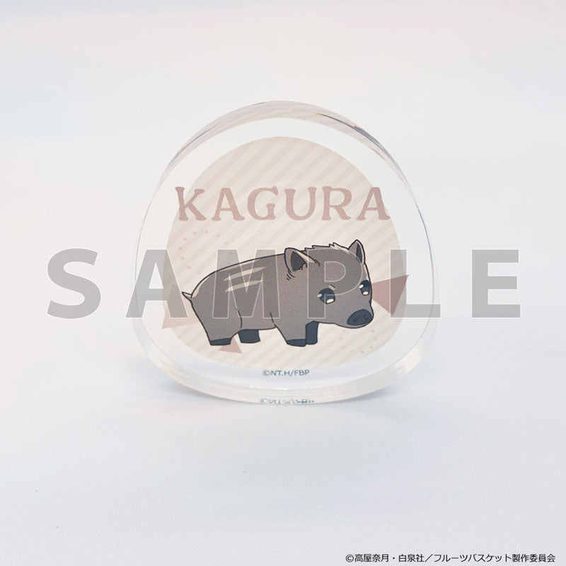 [Pre-order] Kagura Soma / Boar ver. - Fruits Basket Diecut Acrylic Block