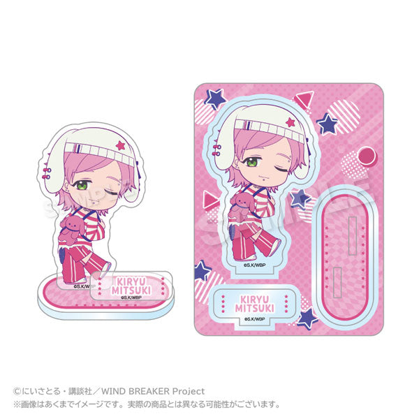 [Pre-order] Mitsuki Kiryu - WIND BREAKER Acrylic Mascot vivid ver.