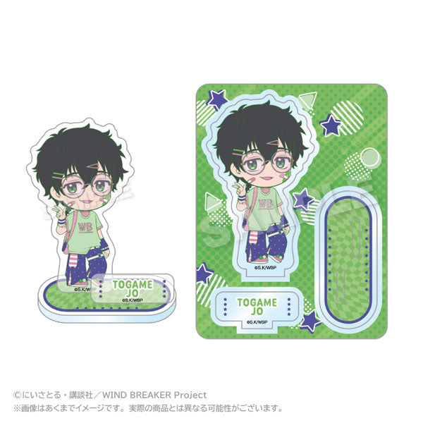 [Pre-order] Jou Togame - WIND BREAKER Acrylic Mascot vivid ver.