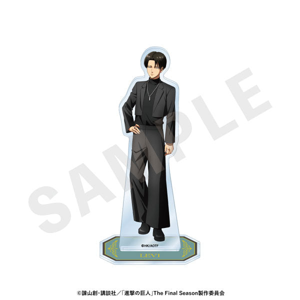 [Pre-order] Levi - Attack on Titan Black Coordinate Series Acrylic Stand