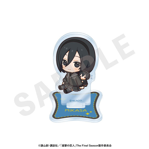 [Pre-order] Mikasa - Attack on Titan Mini Chara Black Coordinate Series Acrylic Stand
