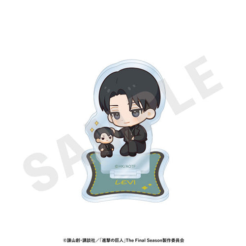[Pre-order] Levi - Attack on Titan Mini Chara Black Coordinate Series Acrylic Stand