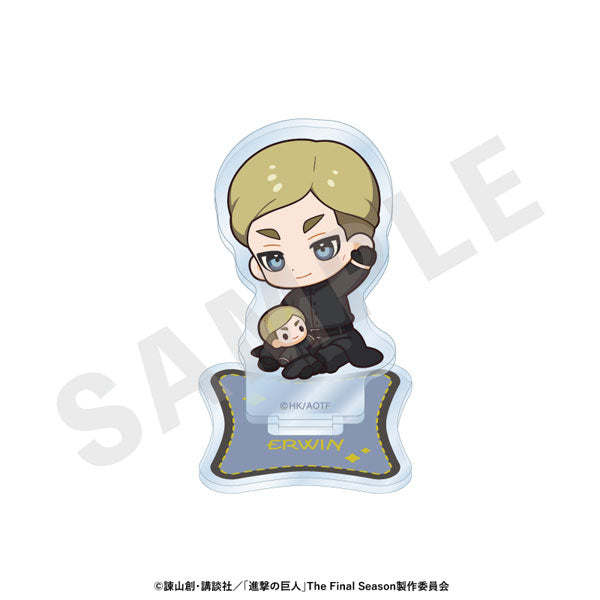 [Pre-order] Erwin - Attack on Titan Mini Chara Black Coordinate Series Acrylic Stand