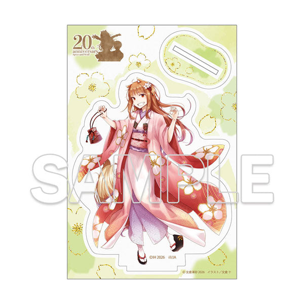 [Pre-order] Spice and Wolf Light Novel Series 20th Anniversary Acrylic Stand - Kimono Ver.