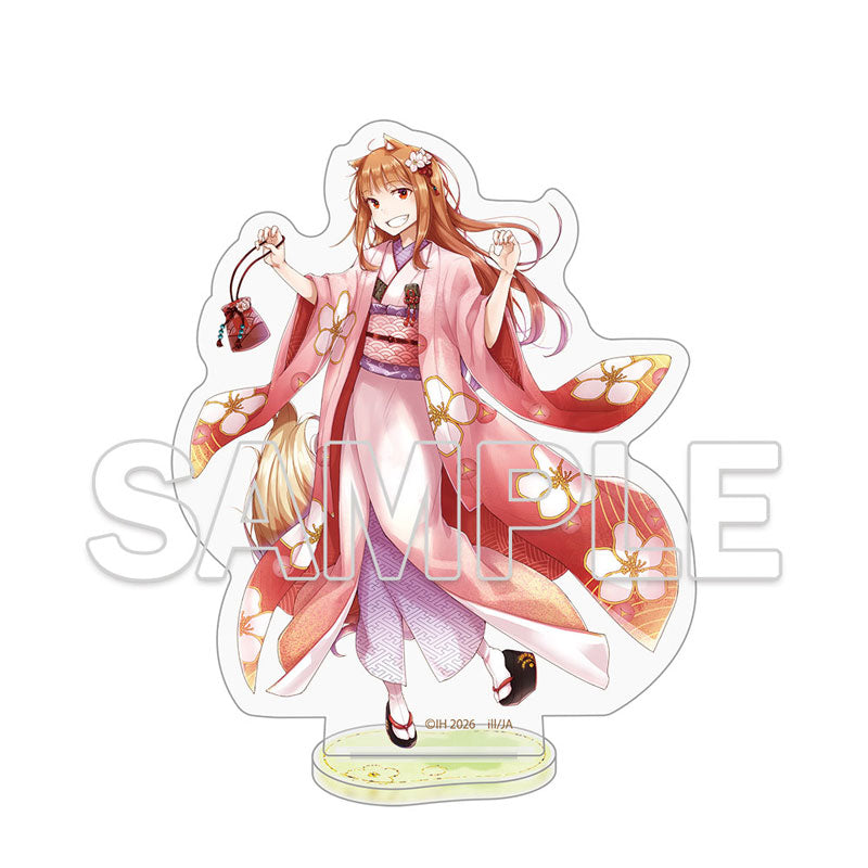[Pre-order] Spice and Wolf Light Novel Series 20th Anniversary Acrylic Stand - Kimono Ver.