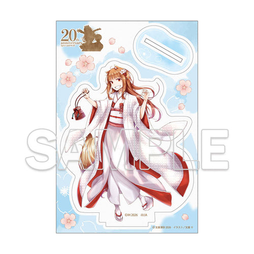 [Pre-order] Spice and Wolf Light Novel Series 20th Anniversary Acrylic Stand - White Kimono Ver.