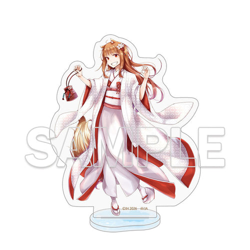 [Pre-order] Spice and Wolf Light Novel Series 20th Anniversary Acrylic Stand - White Kimono Ver.
