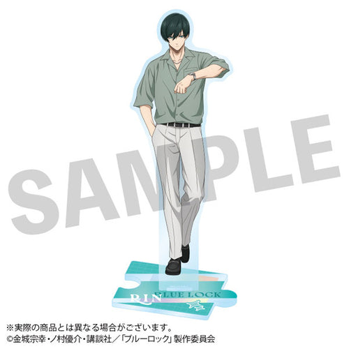 [Pre-order] Rin Itoshi - Blue Lock New Illustration Acrylic Stand Vol.3