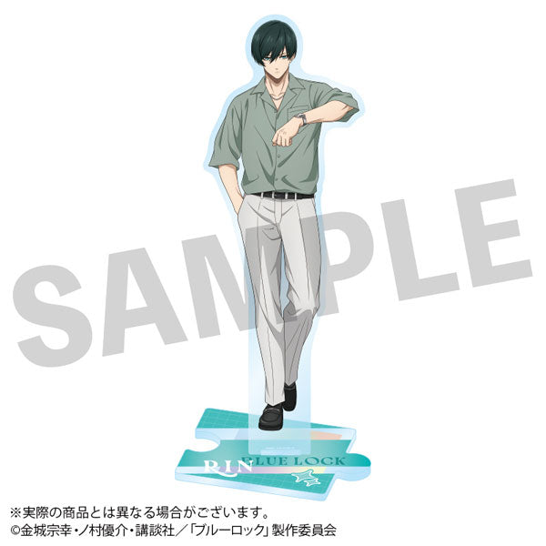 [Pre-order] Rin Itoshi - Blue Lock New Illustration Acrylic Stand Vol.3