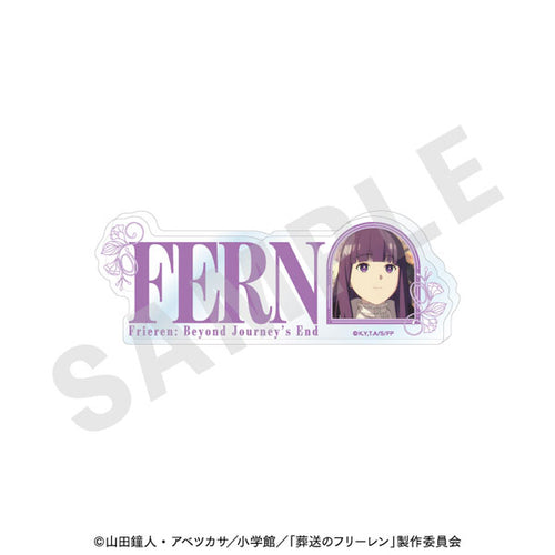 [Pre-order] Fern - Frieren: Beyond Journey's End favorite series Name Acrylic Plate