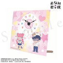 [Pre-order] You and I are Polar Opposites - Mini Chara Acrylic Clock