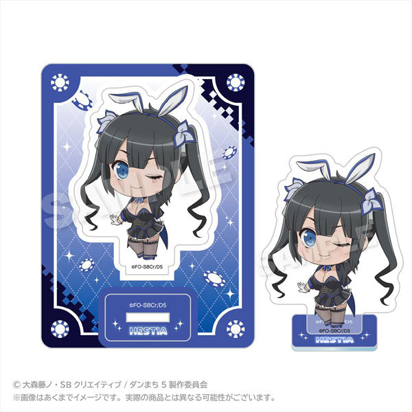 [Pre-order] Hestia - Is It Wrong to Try to Pick Up Girls in a Dungeon? Mini Chara Acrylic Stand Mascot