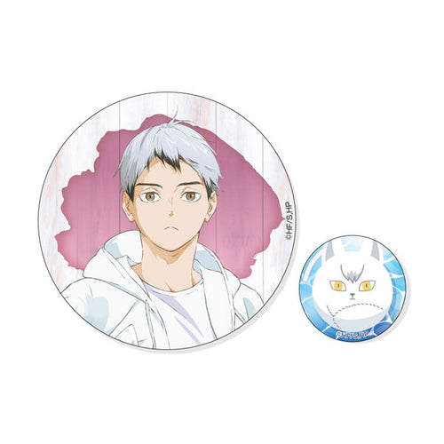 [Pre-order] Haikyuu!! - Beach Ball Ver. Tin Badge Set
