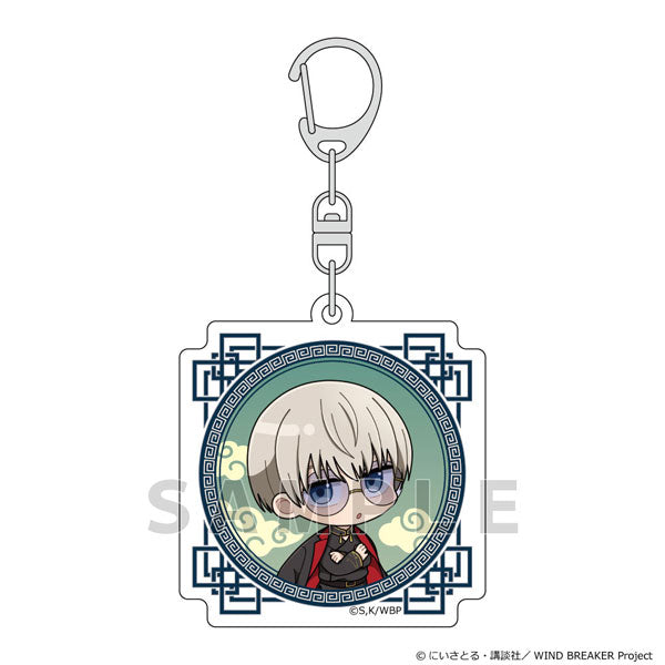 [Pre-order] Ren Kaji / Formal Chinese - WIND BREAKER Acrylic Keychain