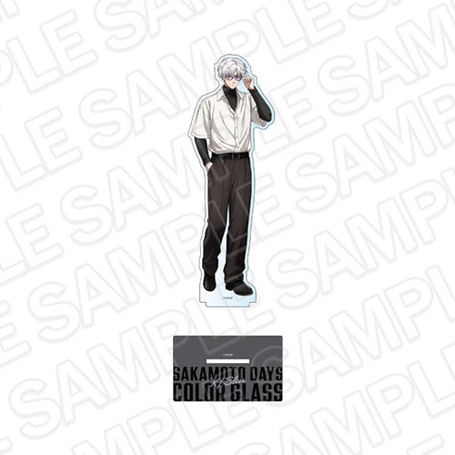 [Pre-order] X (Slur) - SAKAMOTO DAYS Color Glass ver. Deka Acrylic Stand