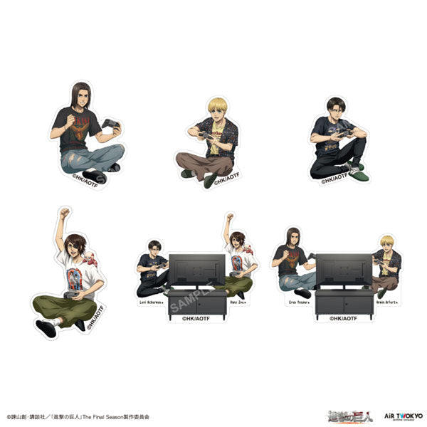 [Pre-order] Attack on Titan - The Final Season THE FINAL CHAPTERS Game Sticker Set