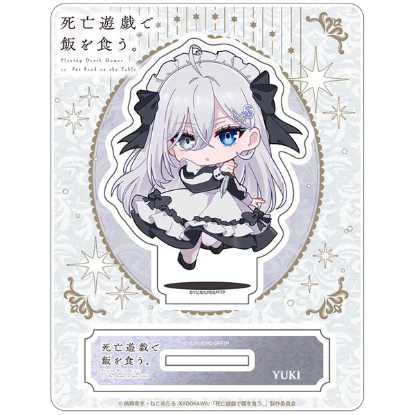 [Pre-order] Yuki - Playing Death Games to Put Food on the Table JumpColle Acrylic Stand