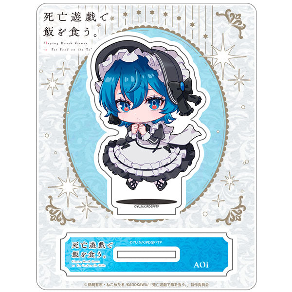 [Pre-order] Aoi - Playing Death Games to Put Food on the Table JumpColle Acrylic Stand