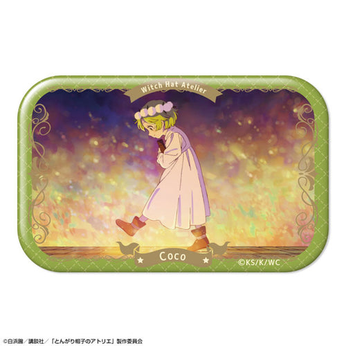 [Pre-order] Coco /B - Witch Hat Atelier Rectangle Tin Badge