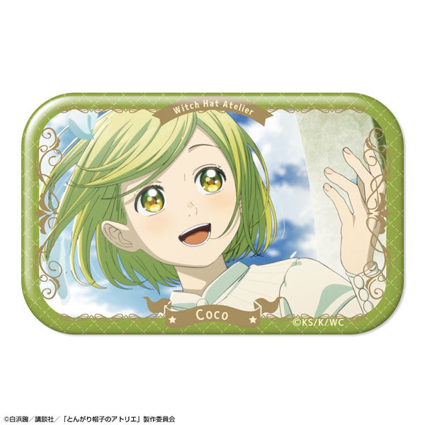 [Pre-order] Coco /D - Witch Hat Atelier Rectangle Tin Badge
