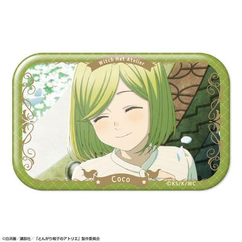 [Pre-order] Coco /G - Witch Hat Atelier Rectangle Tin Badge