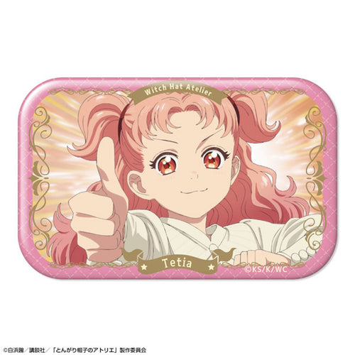 [Pre-order] Tetia - Witch Hat Atelier Rectangle Tin Badge