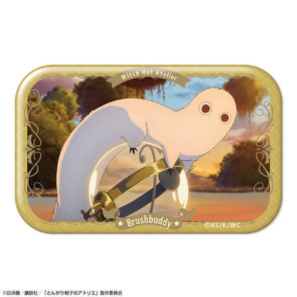 [Pre-order] Brushbuddy - Witch Hat Atelier Rectangle Tin Badge
