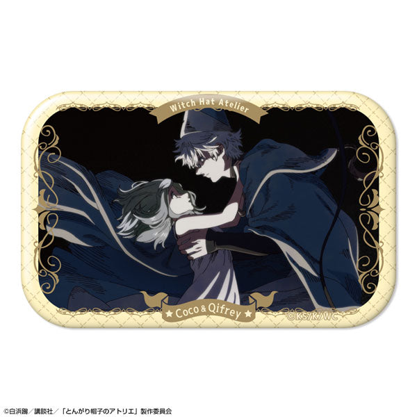 [Pre-order] Coco & Qifrey - Witch Hat Atelier Rectangle Tin Badge