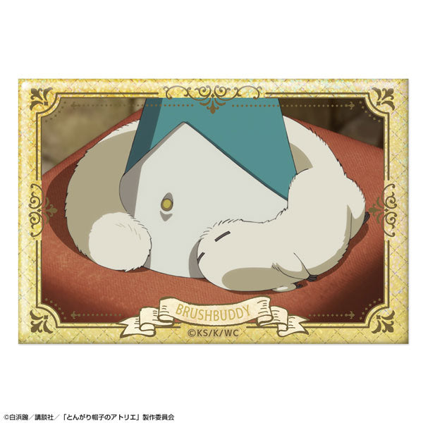 [Pre-order] Brushbuddy - Witch Hat Atelier Hologram Tin Badge