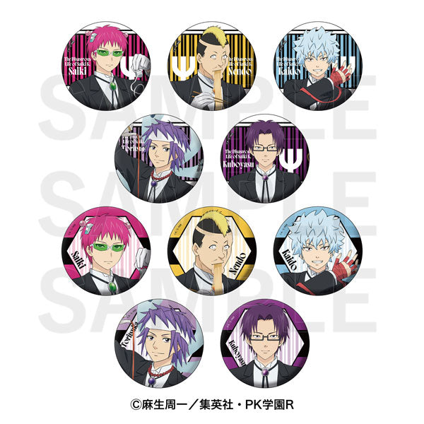 [Pre-order] The Disastrous Life of Saiki K. - Trading Tin Badge BLIND PACK