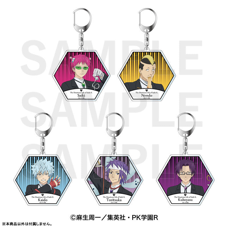 [Pre-order] The Disastrous Life of Saiki K. - Lenticular Acrylic Keychain