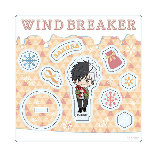[Pre-order] Haruka Sakura - WIND BREAKER Present ver. Chibi Chara Acrylic Stand & Part