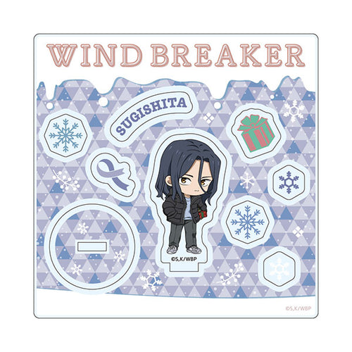 [Pre-order] Kyoutarou Sugishita - WIND BREAKER Present ver. Chibi Chara Acrylic Stand & Part