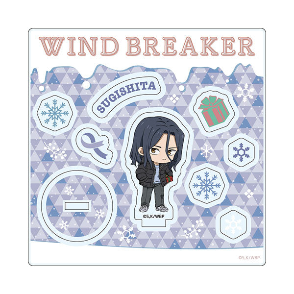 [Pre-order] Kyoutarou Sugishita - WIND BREAKER Present ver. Chibi Chara Acrylic Stand & Part