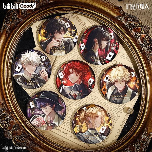 Link Click - Shadow Hunters Series Trading Tin Badge BLIND PACK
