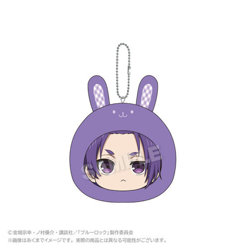[Pre-order] Blue Lock - Marumates Cushion Keychain Rabbit ver.