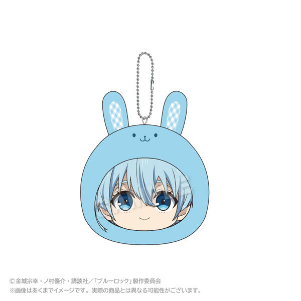 [Pre-order] Blue Lock - Marumates Cushion Keychain Rabbit ver.